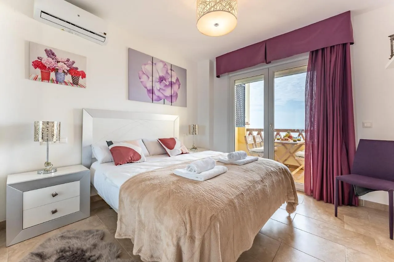 Ferienwohnung Spectacular Sea Views Parking And Pool Benalmádena Apartment